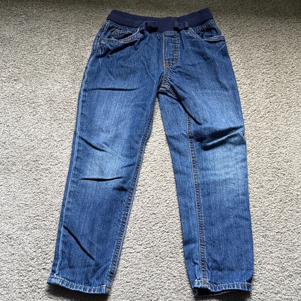 Carter's Relaxed Fit Denim Jeans - Dark Blue